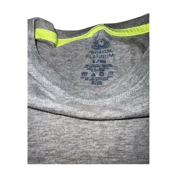 Fruit Of The Loom Grey Tank Top Size S - Picture 3 of 3